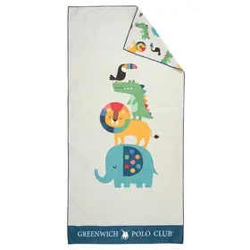 Greenwich Polo Club Junior Πετσετα Θαλασσης 70χ140 4079 Grey