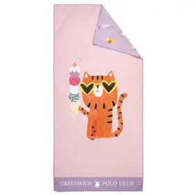 Greenwich Polo Club Junior Πετσετα Θαλασσης 70χ140 4082 Pink, Purple