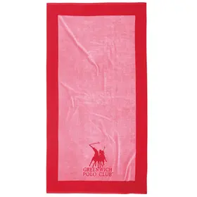 Greenwich Polo Club Πετσετα Θαλασσης 90χ180 4000 Pink, red
