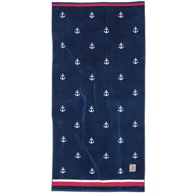Greenwich Polo Club Πετσετα Θαλασσης 90χ180 4010 Blue, White