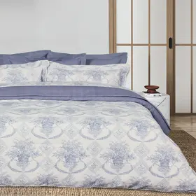 Das Home Σεντονια σετ King Prestige 1696 Blue, Ecru