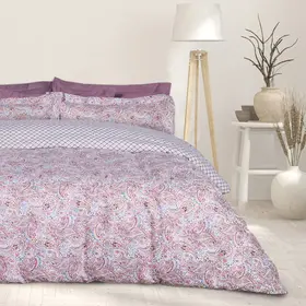 Das Home σετ Σεντονια King Happy 9669 Pink, red