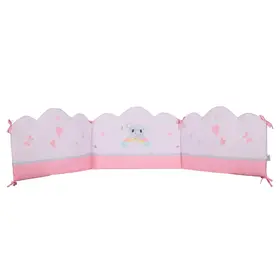 Das Baby Παντα Κουνιας fun Digital Print 4934 Grey, Pink