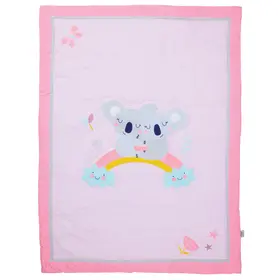 Das Baby Κουβερλι fun 4934 Grey, Pink