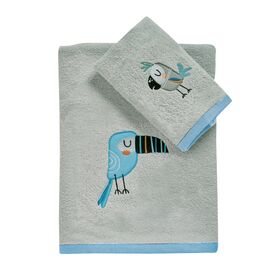 DAS BABY ΣΕΤ ΠΕΤΣΕΤΕΣ 2 ΤΕΜΑΧΙΩΝ ΚΕΝΤΗΤΕΣ FUN 4914 BLUE, GREY
