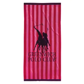 GREENWICH POLO CLUB ΠΕΤΣΕΤΑ ΘΑΛΑΣΣΗΣ 90Χ180 3857 ΚΟΚΚΙΝΟ, ΡΟΖ