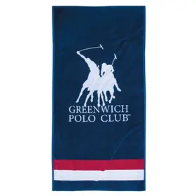 GREENWICH POLO CLUB ΠΕΤΣΕΤΑ ΘΑΛΑΣΣΗΣ 90Χ180 3866 BLUE, RED, WHITE