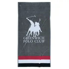 GREENWICH POLO CLUB ΠΕΤΣΕΤΑ ΘΑΛΑΣΣΗΣ 90Χ180 3867 GREY, RED, WHITE
