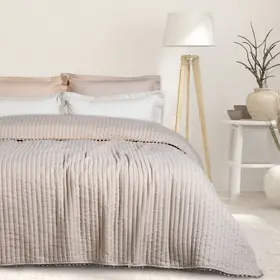 DAS HOME ΚΟΥΒΕΡΛΙ ΜΟΝΟ HAPPY 9625 TAUPE