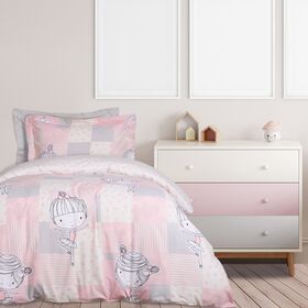 Σετ Παιδική Παπλωματοθήκη Μονή 2τμχ 160x240 das kids kid line 4872 70% Βαμβάκι 30% polyester 150tc