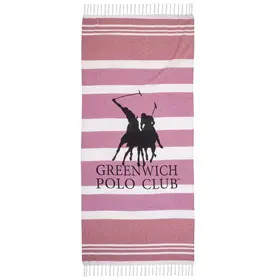 GREENWICH POLO CLUB ΠΕΤΣΕΤΑ-ΠΑΡΕΟ 80Χ170 3842 ΚΟΚΚΙΝΟ