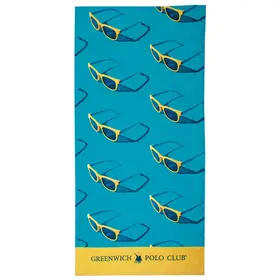 GREENWICH POLO CLUB ΠΕΤΣΕΤΑ ΘΑΛΑΣΣΗΣ 70Χ140 3720 ΚΙΤΡΙΝΟ, ΜΠΛΕ
