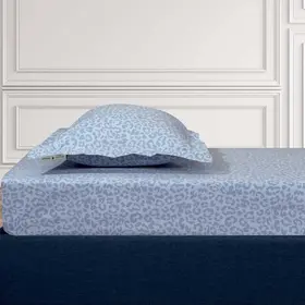 Greenwich Polo Club Σεντονι me Λαστιχο Υπερδιπλο Loft 2288 Baby Blue