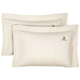 Greenwich Polo Club Ζευγος Μαξιλαροθηκες Classic 2355 Ecru