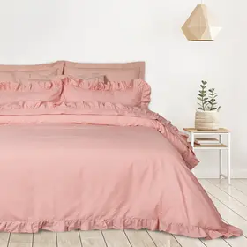 Das Home σετ Παπλωματοθηκη Υπερδιπλη Daily 3169 Pink