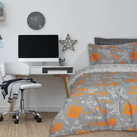 Das Kids σετ Σεντονια Μονα 4941 Grey, Orange