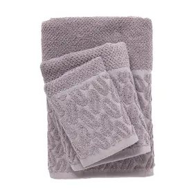 Das Home σετ Πετσετες 3τεμαχιων Best 0785 Grey