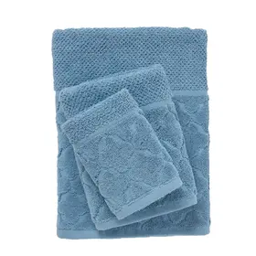 Das Home σετ Πετσετες 3τεμαχιων Best 0789 Blue
