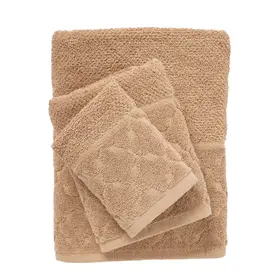 Das Home σετ Πετσετες 3τεμαχιων Best 0792 Taupe