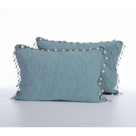 ΜΑΞΙΛΑΡΟΘΗΚΕΣ ΣΕΤ 2 ΤΕΜΑΧΙΩΝ FERAGGIO BLUE 52X72 NEF-NEF HOMEWARE
