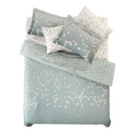 Παπλωματοθήκη Emilia Aqua 225x245 Suede guy Laroche Turquoise top Μicrosuede / Bottom Βαμβάκι