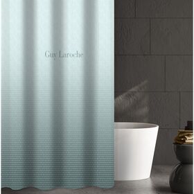 Κουρτίνα Μπάνιου 240x185cm guy laroche christy - aqua grey polyester