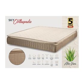 Στρώμα Ύπνου Μονό ks Strom sky Orthopedic Aloe Vera με Ανώστρωμα 90x200x26cm (Πλάτος έως 90cm)