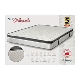 Στρώμα Ύπνου Μονό ks Strom sky Orthopedic Economy με Ανώστρωμα 90x190x25cm (Πλάτος έως 90cm)