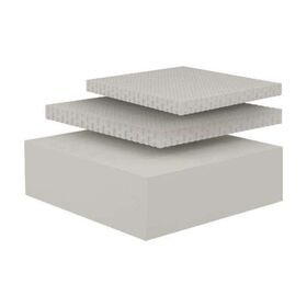 Στρώμα Ύπνου Χωρίς Ελατήρια Μονό 90x200x22cm (Πλάτος έως 90cm) Dunlopillo Alpine Ultra