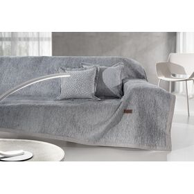 Ριχτάρι Καναπέ Central Silver (Πολυθρόνα) 180x150 guy Laroche  37% Cotton-21%polyester-42% Acrylic