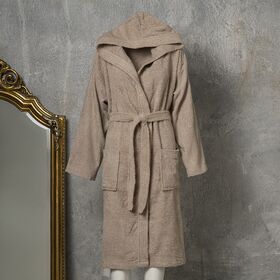 Μπουρνουζι Ενηλικων Liberty Beige