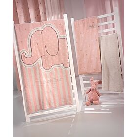 Βρεφική Κουβέρτα Ultrasoft Starlight Pink 110x140 Saint Clair Pink 100% Polyester