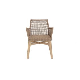 Καρέκλα Τραπεζαρίας με Μπράτσα Thin air low Back Latte (61x59x79) Soulworks 0370070