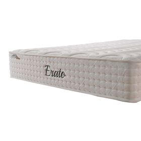 [Product / Title]  στρωμα Erato σας Προσφέρουμε μία Επιλογή Στρώματος δύο Όψεων. ο Κατάλληλος Συνδυασμός Υλικών Διαφορετικής Πυκνότητας Έχει ως Αποτέλεσμα την Σύνθεση Αυτού του Μοναδικού Στρώματος το Οποίο Διαθέτει 2 Ξεχωριστά Επίπεδα Σκληρότητας σε Κάθε Πλευρά, και Εσείς Μπορείτε να Διαλέξετε την Αίσθηση Απαλότητας που σας Ικανοποιεί. το Σύστημα Ανεξάρτητων Ελατηρίων με Ζώνες Στήριξης Χαρίζουν Έναν Ποιοτικό και Ξεκούραστο Ύπνο, Καθώς τα Ελατήρια Είναι Έτσι Φτιαγμένα για να Προσφέρουν Προσαρμοσμένη Στήριξη Ανάλογα με το Φορτίο που Δέχονται (Π.χ Διαφορετικό Φορτίο από τον Αυχένα, τον Κορμό ή Τους Γλουτούς). μονάδα Ανεξάρτητων Ελατηρίων 7 Ζωνών Στήριξης είναι η Τεχνολογία του 21ου Αιώνα. τα Ελατήρια 7 Ζωνών Στήριξης Είναι Τοποθετημένα σε Χωριστές Υφασμάτινες Θήκες και δεν Είναι Ενωμένα Μεταξύ Τους. Αυτή η Τεχνική Επιτρέπει στα Ελατήρια να Λειτουργούν το ένα Ανεξάρτητα από το Άλλο, και Έτσι οι Κινήσεις του Ενός Ατόμου να μην Ενοχλούν το Δεύτερο Άτομο που Ξαπλώνει Στην Άλλη Πλευρά του Κρεβατιού. Επιπλέον, οι 7 Ζώνες Στήριξης Εγγυώνται την Σωστή Κατανομή του Βάρους Προσφέροντας Απαράμιλλη Αίσθηση Ξεκούρασης