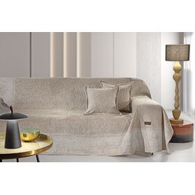 Ριχτάρι Καναπέ Stamp Sand (Τριθέσιος) 180x300 guy Laroche  37% Cotton-21%polyester-42% Acrylic