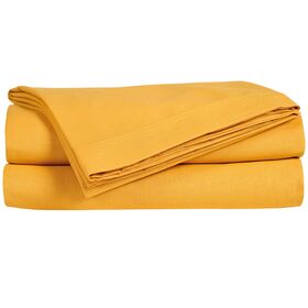 Das Home Σεντονι Υπερδιπλο Mustard 1019 Mustard