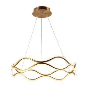 Se led 60 Aber Pendant Gold 62w 3cct 60x100cm Ip20 220v 2 Years Warranty