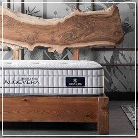 Στρώμα Ύπνου Ανατομικό Μονό 90x190x30cm Como Aloe Vera Double Face