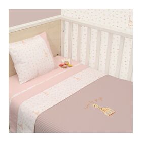 Κουβέρτα Πικέ Κούνιας 100x140 Design 502 Sophie la Girafe