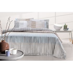 Σετ 3τμχ Σεντόνια Lorenzo Mocca 180x265 guy Laroche  100% Cotton Percale