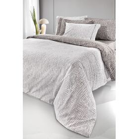 Σετ 4τμχ Σεντόνια Cuba Grey 270x265 guy Laroche  100% Cotton Percale