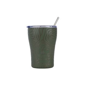 Estia Θερμος Coffee mug Save the Aegean 350ml olive Flow