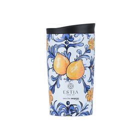 Estia Θερμος Travel mug Save the Aegean 350ml Amalfi Coast