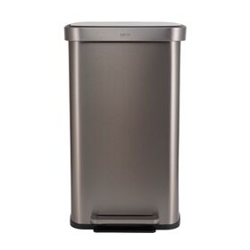 Estia Καδος Απορριματων Flatop Soft Close 70lt ματ Ινοξ