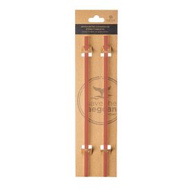 Estia Ανταλλακτικα Καλαμακια Straw Tumbler xl 900ml Soft Ripple 2 τεμ