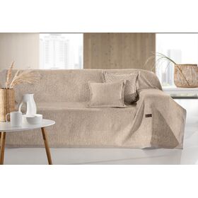 Ριχτάρι Καναπέ Central Natural (Τετραθέσιος) 180x350 guy Laroche  37% Cotton-21%polyester-42% Acrylic