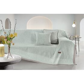 Ριχτάρι Καναπέ Central Mint (Διθέσιος) 180x250 guy Laroche  37% Cotton-21%polyester-42% Acrylic