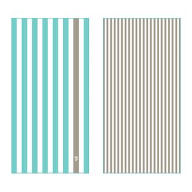 Πετσέτα Θαλάσσης med 05 (1+1) Feel and Touch  83% Polyester - 17% Polyamide