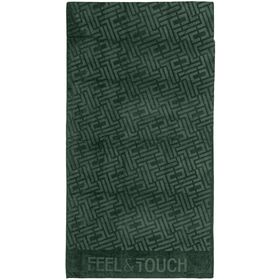 Πετσέτα Θαλάσσης Icon Verde 90x170 Feel and Touch  88% Polyester - 12% Poliammide