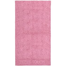 Πετσέτα Θαλάσσης Icon Wild Rose 90x170 Feel and Touch  88% Polyester - 12% Poliammide